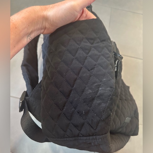 VERA BRADLEY LARGE ESSENTIAL BACKPACK QUILTED TOTE BAG. See pics for defect $195 - Picture 9 of 9